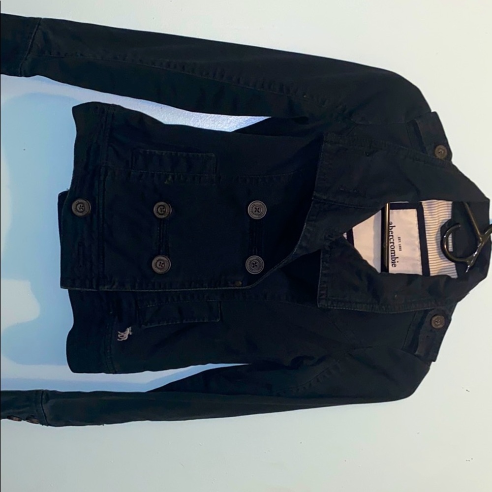 Black jean jacket